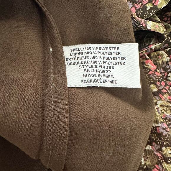 Walter Baker Becca Ruffled Floral Mini Skirt Size 4 - Picture 9 of 12